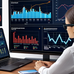 **

Prompt: A modern office scene with data visualizations and AI dashboards, highlighting a person analyzing risk data with advanced technology. Show a blend of traditional risk management and FinTech, with charts displaying financial trends. Focus on the integration of technology and finance, showcasing the evolution of risk management in the digital age.  Include the FRM logo subtly.

**