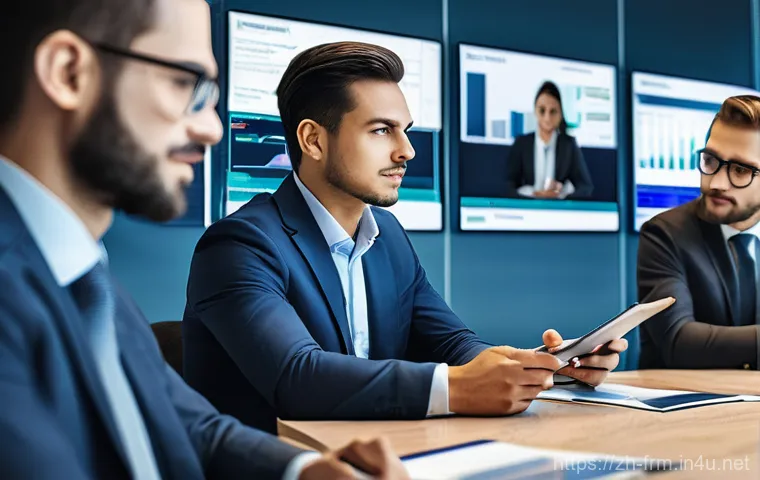 FRM 자격증 관련 FAQ - A diligent young adult, dressed in comfortable yet smart casual clothing, is seated at a well-organi...